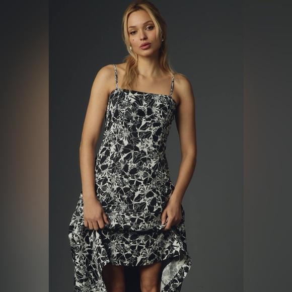 Endless Rose Sleeveless Square-Neck Midi Dress - Picture 3 of 6